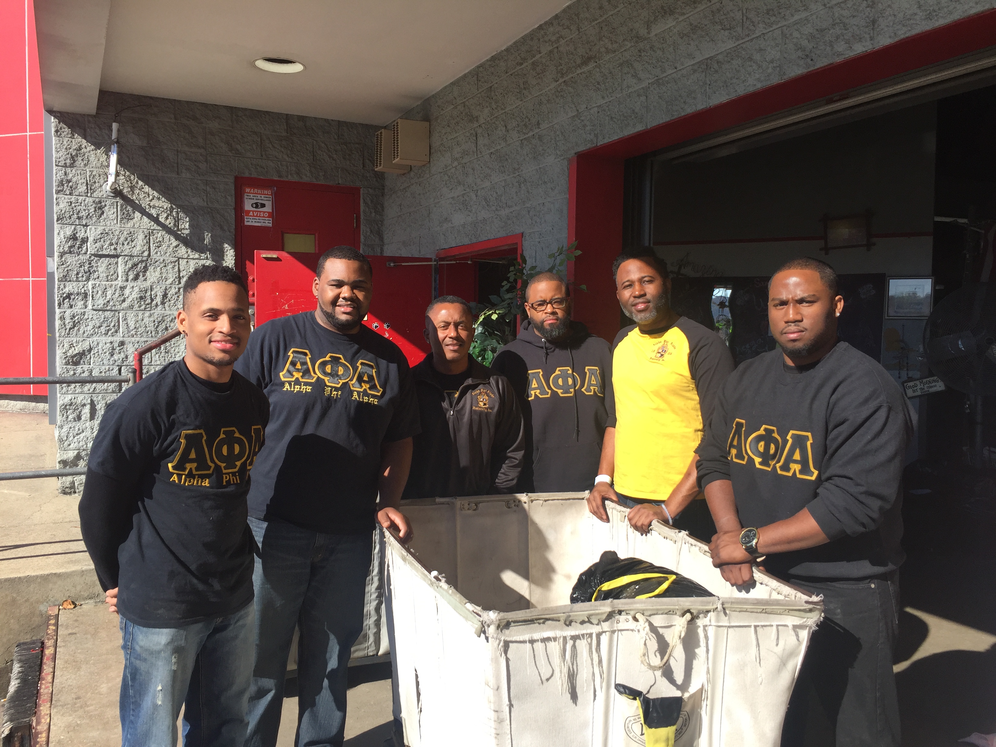 Mu Psi Lambda at Lovelady Trift Store